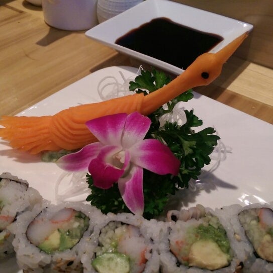 Photo taken at Fuji Sushi Bar &amp; Grill by Christel I. on 5/24/2014