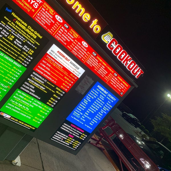 CookOut University City North Charlotte, NC