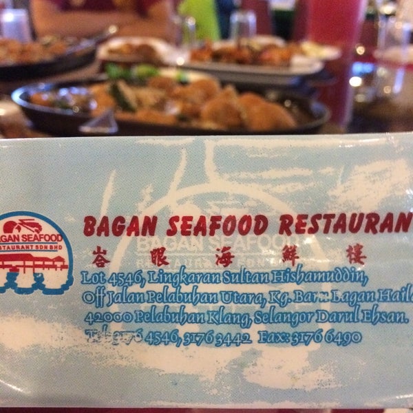 Restaurant sg bagan seafood