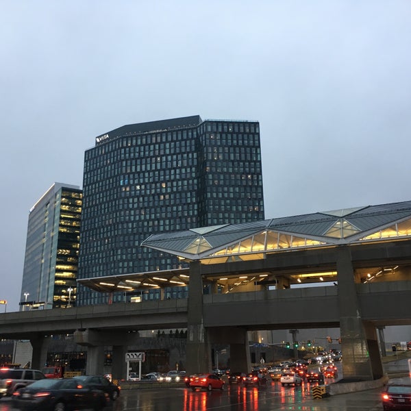 Photo taken at Tysons Metro Station by Samir L. on 2/22/2018