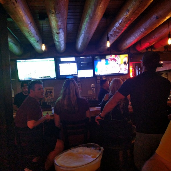Photo taken at Four Peaks Grill &amp; Tap by Mike P. on 10/29/2017