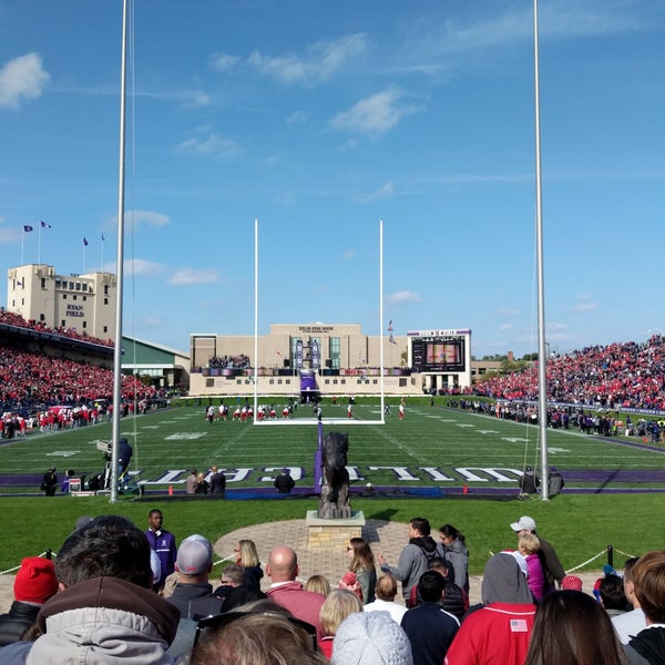 Photo taken at Ryan Field by Mike P. on 10/13/2018