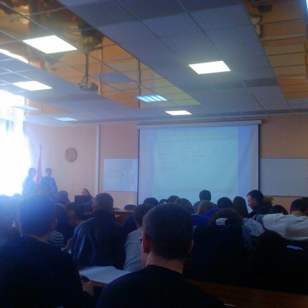 Photo taken at Полоцкий государственный университет by Vlad N. on 3/7/2013