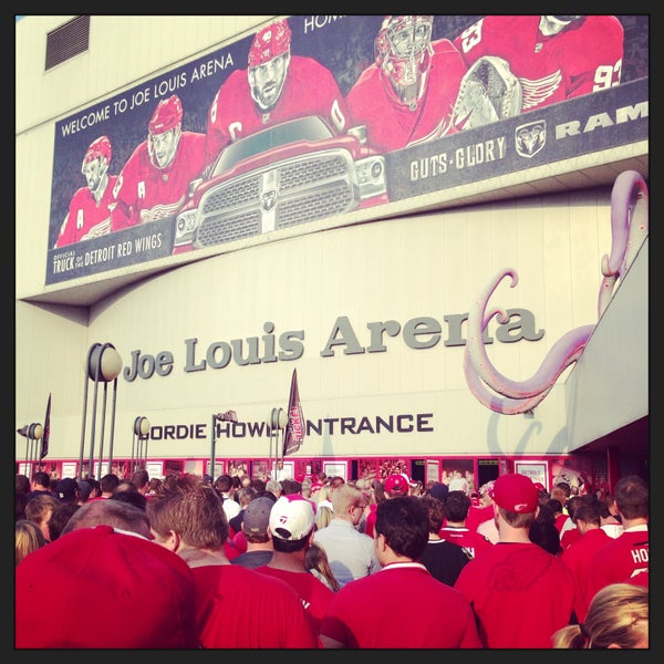 Foto tirada no(a) Joe Louis Arena por @MSUOliver em 5/20/2013
