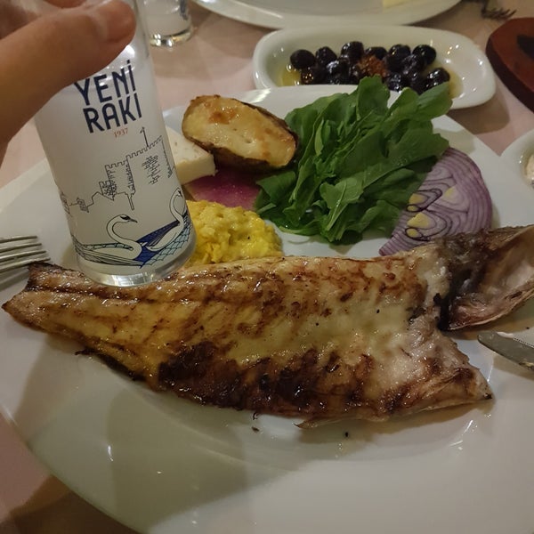 Photo taken at Kalkan Balık Restaurant by incilaltr on 3/13/2019