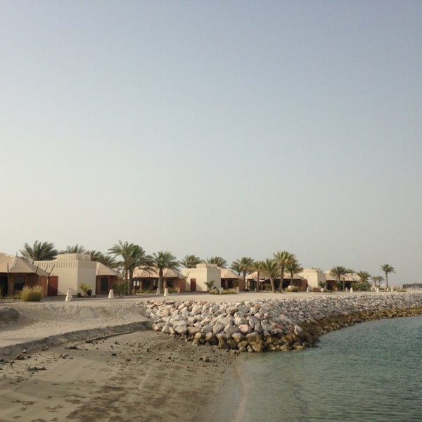 Photo taken at Banyan Tree Ras Al Khaimah Beach by Nada A. on 5/23/2013