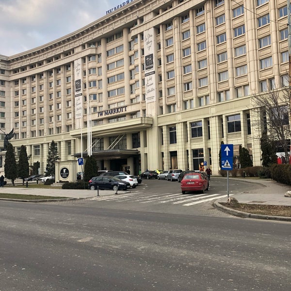 Photo taken at JW Marriott Bucharest Grand Hotel by Alina on 2/21/2019