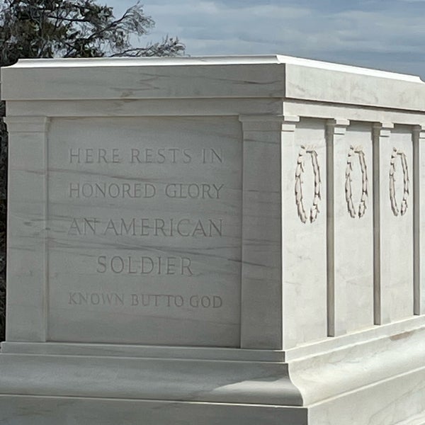 Photo taken at Tomb of the Unknown Soldier by Trisha P. on 3/19/2022