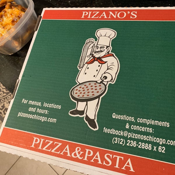 Photo taken at Pizano&#39;s Pizza &amp; Pasta by Justin S. on 4/19/2020