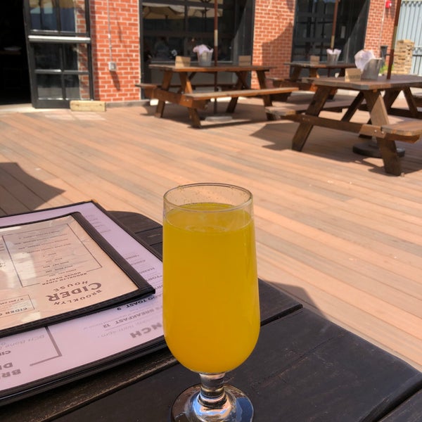 Photo taken at Brooklyn Cider House by Alyssa P. on 8/11/2019