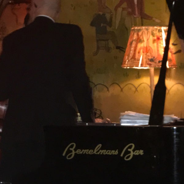 Photo taken at Bemelmans Bar by Angie R. on 3/14/2017