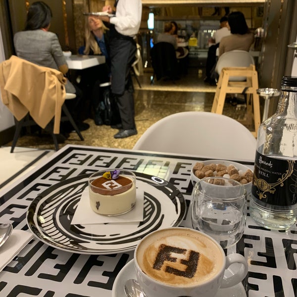 Fendi cafe harrods menu prices sale