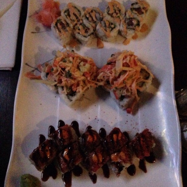 The sushi is great!