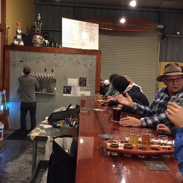 Photo taken at Redwood Curtain Brewing Company by Angelo D. on 3/16/2015