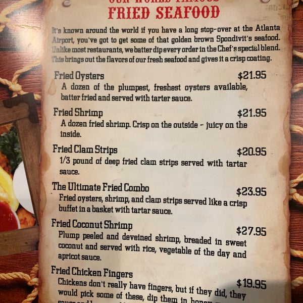 Photos at Spondivits Seafood Restaurant