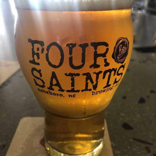 Photo taken at Four Saints Brewing Company by Richard W. on 4/1/2023