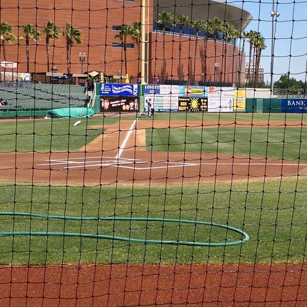 Photo taken at Stockton Ballpark by Wesley W. on 5/19/2013