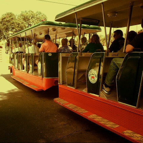 Photo taken at Old Town Trolley Tours St Augustine by Candace N. on 10/26/2013