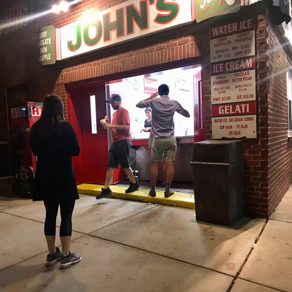 Photo taken at John&#39;s Water Ice by AMW on 8/5/2021