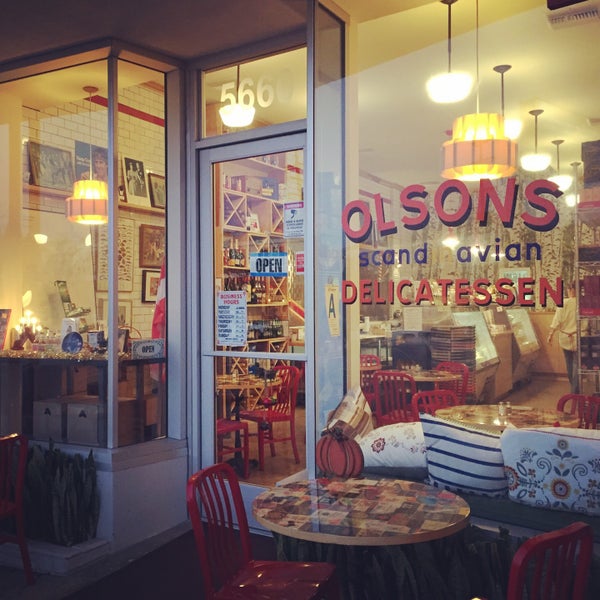 Cozy hidden gem on Pico. Stock up on Scandinavian pantry staples, bulk candy, plus deli meats and cheeses. Great sandwiches too—try the toast skagen on brioche!