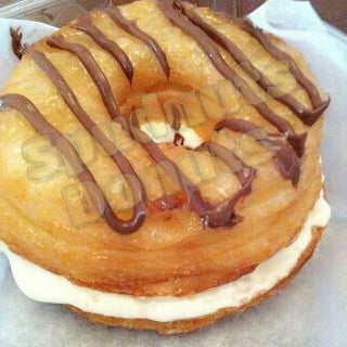 Photo taken at Spudnuts Donuts by Cindy S. on 7/15/2013