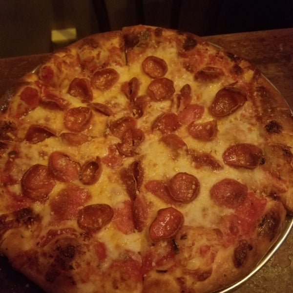 Photo taken at Old Town Pizza &amp; Brewing by Chantel S. on 8/28/2018