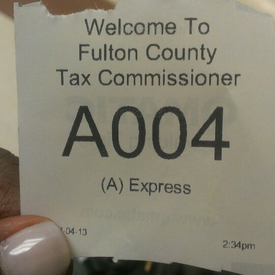 Fulton County Tax Commissioner Office Greenbriar Atlanta, GA
