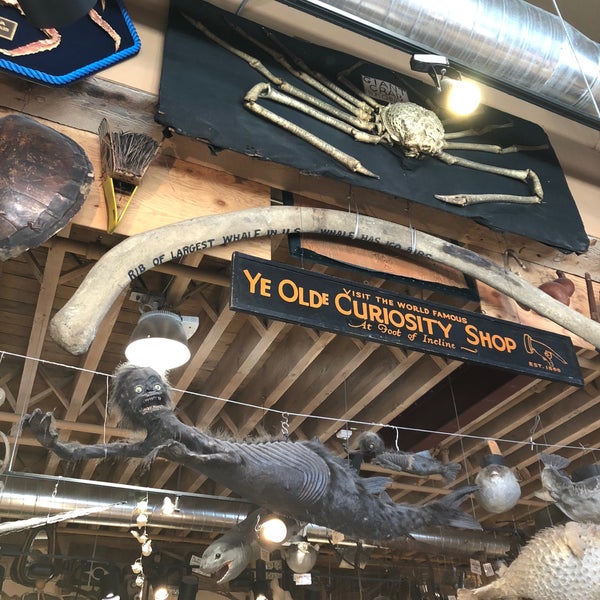 Photo taken at Ye Olde Curiosity Shop by Ashley W. on 7/15/2018
