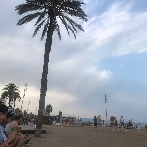 Photo taken at Sant Miquel Beach by Abdullah.dk on 7/13/2018