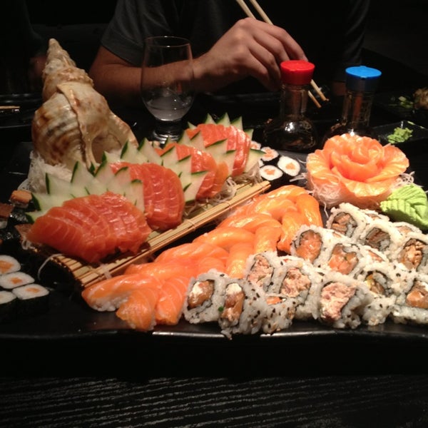 Photo taken at Kenzo Sushi Lounge by Isabella I. on 1/29/2013