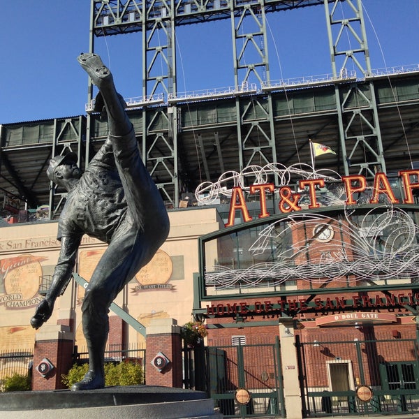 Photo taken at Oracle Park by Mark J. on 4/26/2013