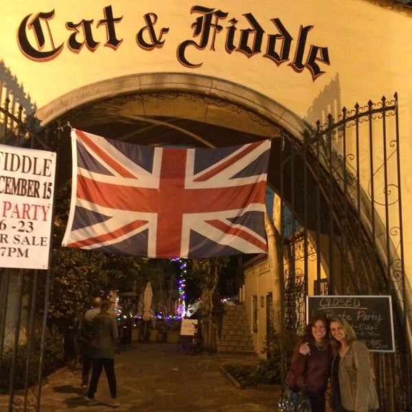 Photo taken at The Cat &amp; Fiddle by IDA A. on 12/12/2014