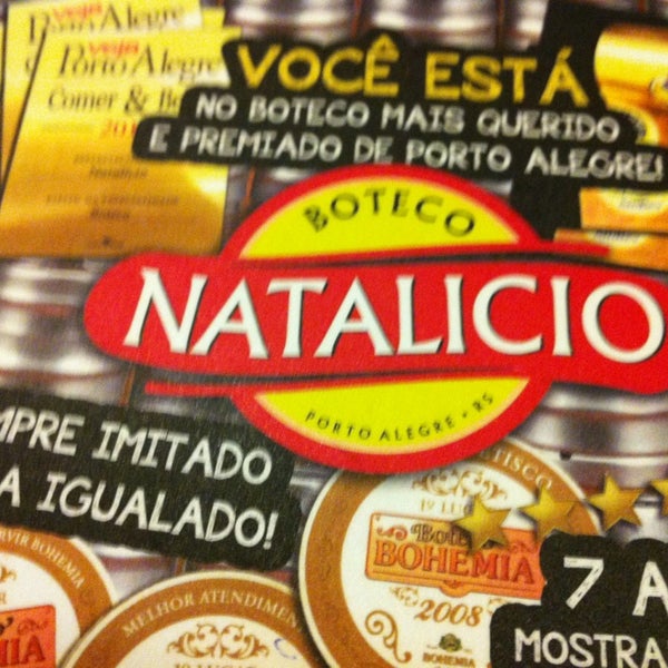 รูปภาพถ่ายที่ Boteco Natalício โดย Paulo K. เมื่อ 5/31/2013