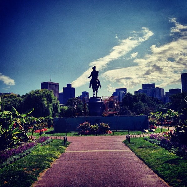 Fotos en Boston Public Garden - Jardín en Boston