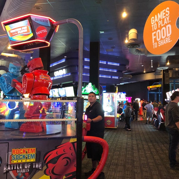 Photo taken at Dave &amp; Buster&#39;s by Mary on 4/1/2018