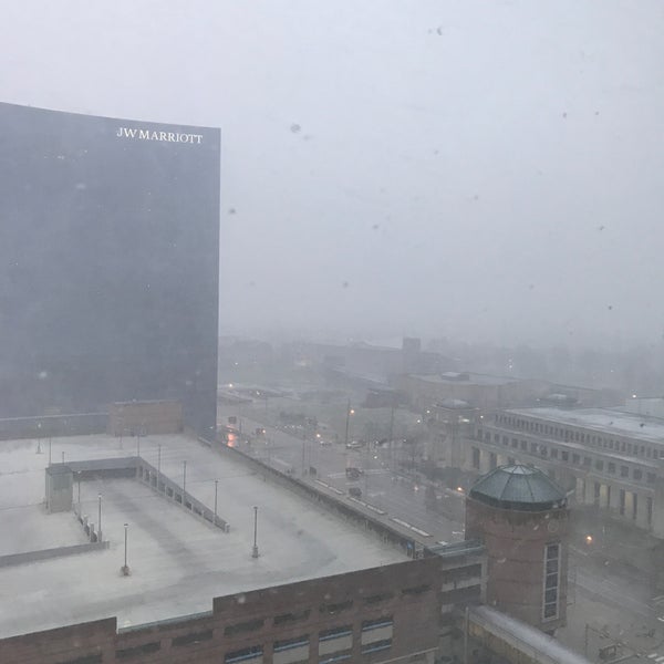 Photo taken at Indianapolis Marriott Downtown by Rob D. on 3/30/2019