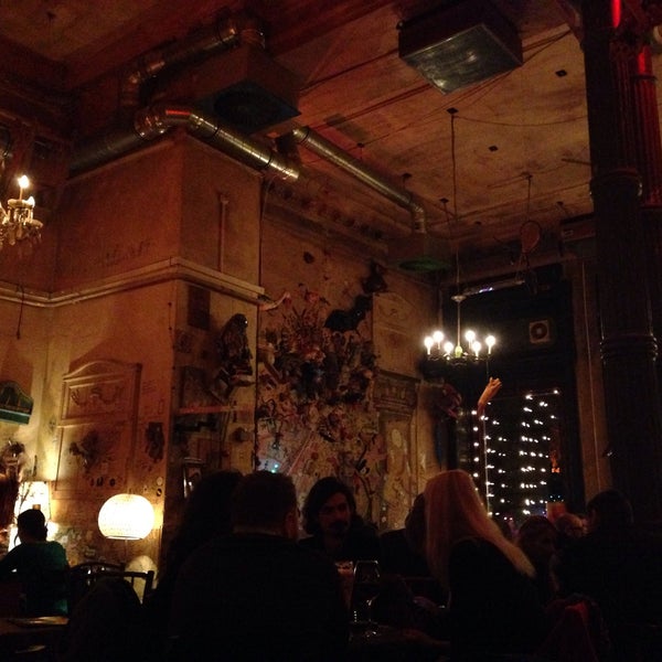 Photo taken at Csendes Vintage Bar &amp; Cafe by Alina T. on 12/7/2015