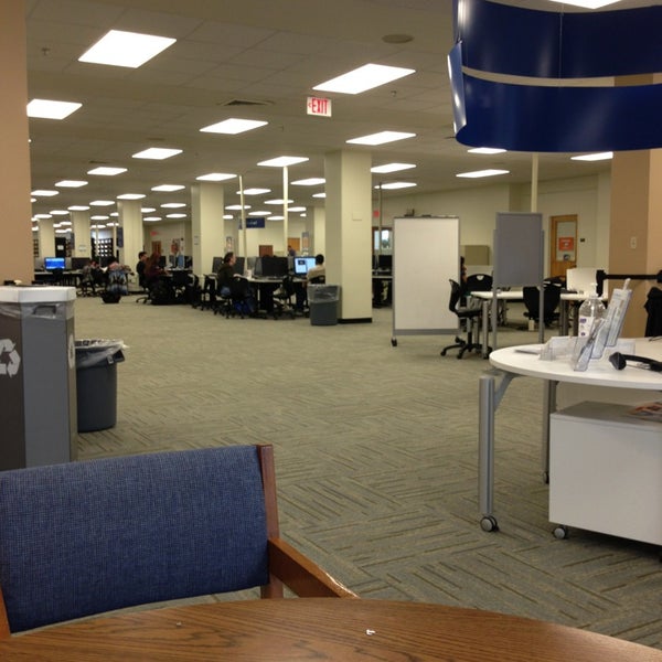 Photo taken at UTA Library by Devin G. on 3/30/2013