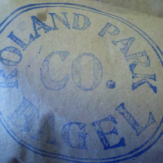Photo taken at Roland Park Bagel Co. by R M. on 9/30/2012