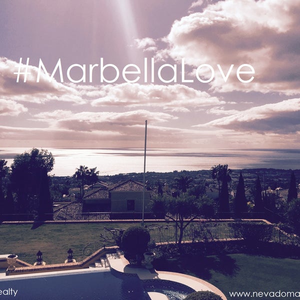 Campaña de San Valentín "Marbella Enamora" #Marbellalove Nevado Realty
