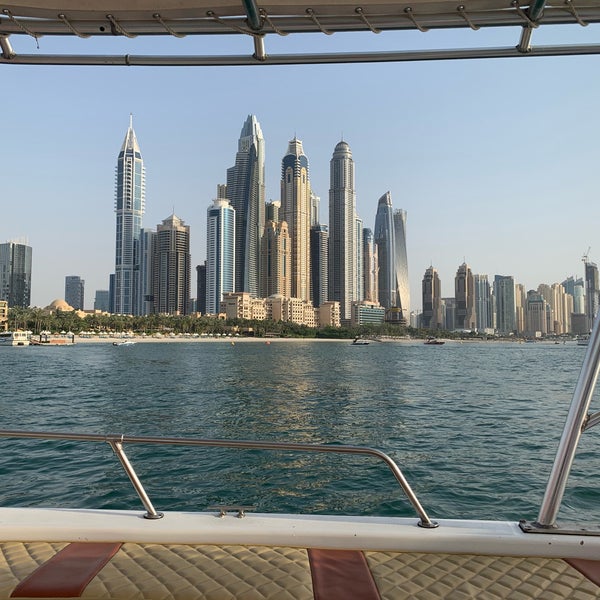 Photo taken at Amwaj Al Bahar Boats and Yachts Chartering by MS on 6/5/2019