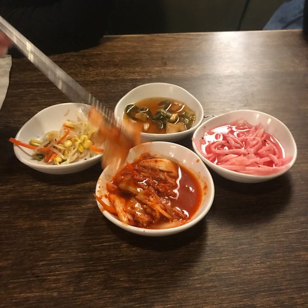 Photo taken at Chili &amp; Sesame Korean Kitchen by Michelle L. on 4/14/2017