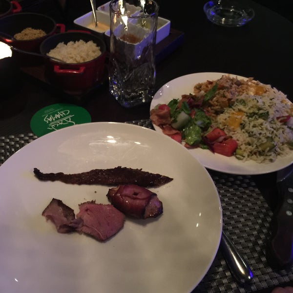Photo taken at Chamas Churrascaria and Bar by Hamad H. on 9/5/2015