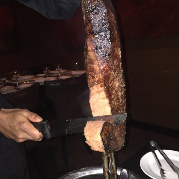 Photo taken at Chamas Churrascaria &amp; Bar by Hamad H. on 3/22/2017