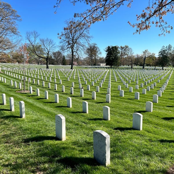 4/7/2024 tarihinde Nora S.ziyaretçi tarafından Arlington National Cemetery'de çekilen fotoğraf