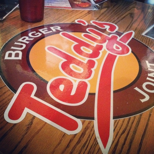 Photo taken at Teddy&#39;s Burger Joint by Jez on 1/18/2013