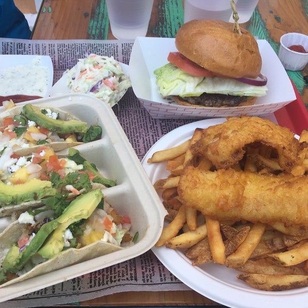 5/13/2019 tarihinde Susannah S.ziyaretçi tarafından Fish &amp; Chips of Sausalito'de çekilen fotoğraf