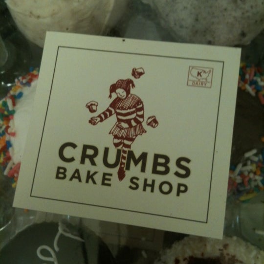Photo taken at Crumbs Bake Shop by Alicia J. on 5/11/2012