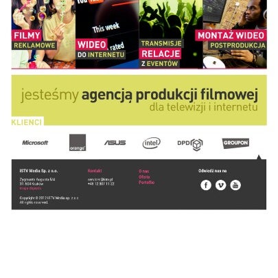 Watch our works on www.istv.pl/services