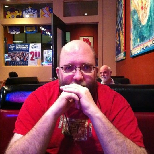 Photo taken at Mangia Pizza by Chad H. on 11/11/2011